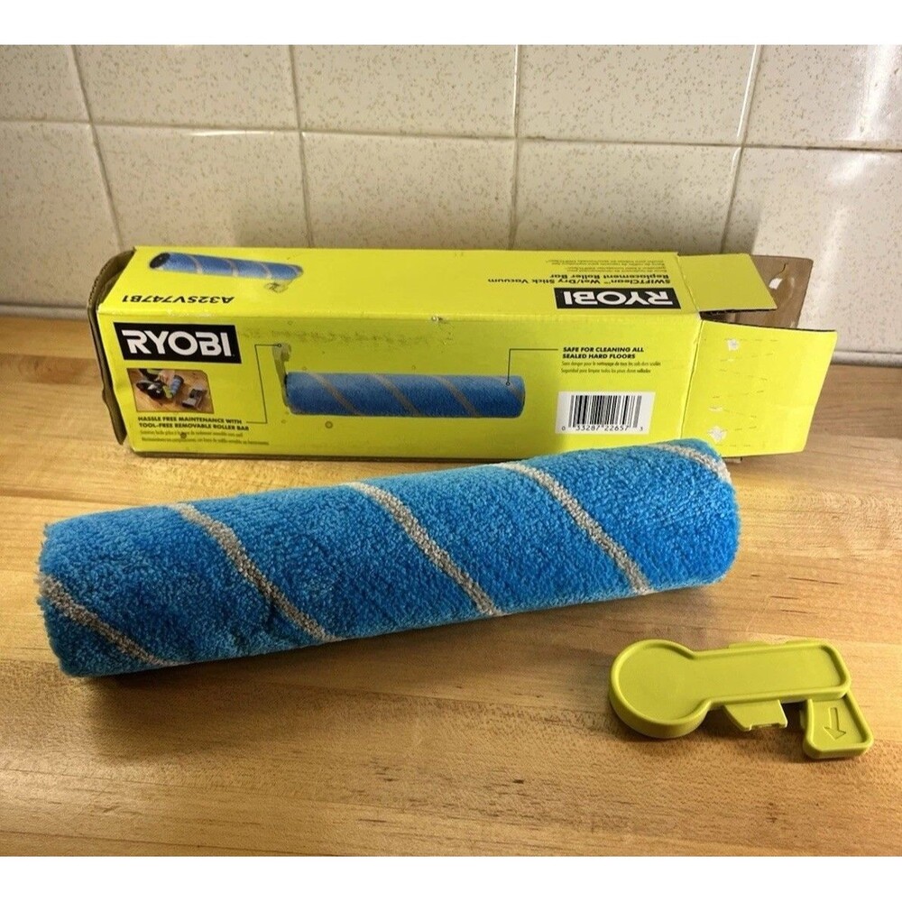 RYOBI SWIFTClean Wet/Dry Stick Vacuum Replacement Roller Bar A32SV747B1 NOB